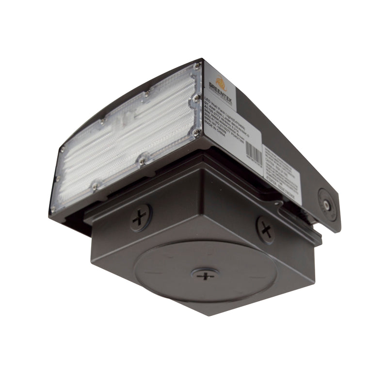 LED Adjustable Wall Pack - 30W - 4200LM - CCT Selectable - Photocell Included - (UL + DLC 5.1)