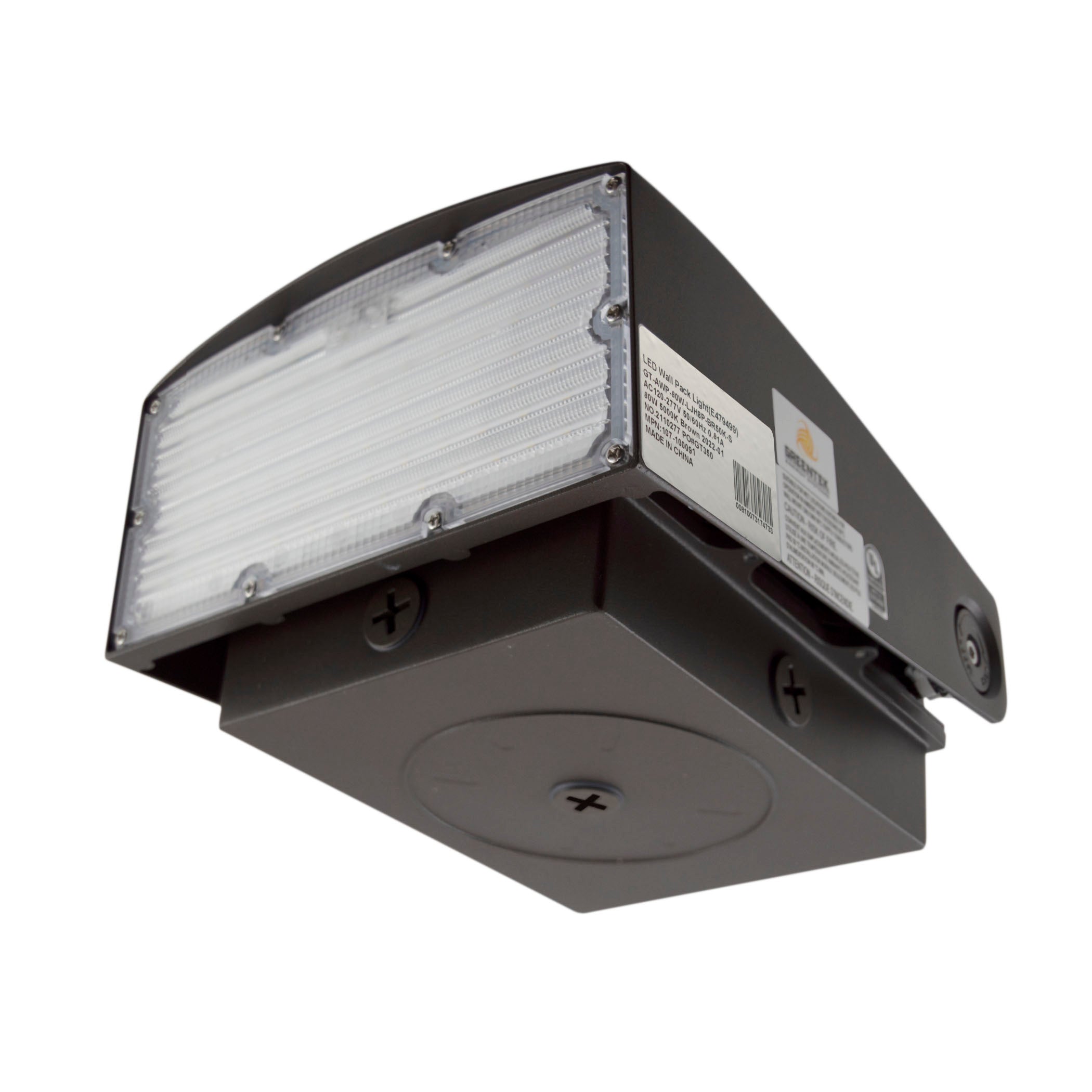 LED Adjustable Wall Pack - 80W - 11,493 LM - Photocell Included - AWP - (UL + DLC 5.1)