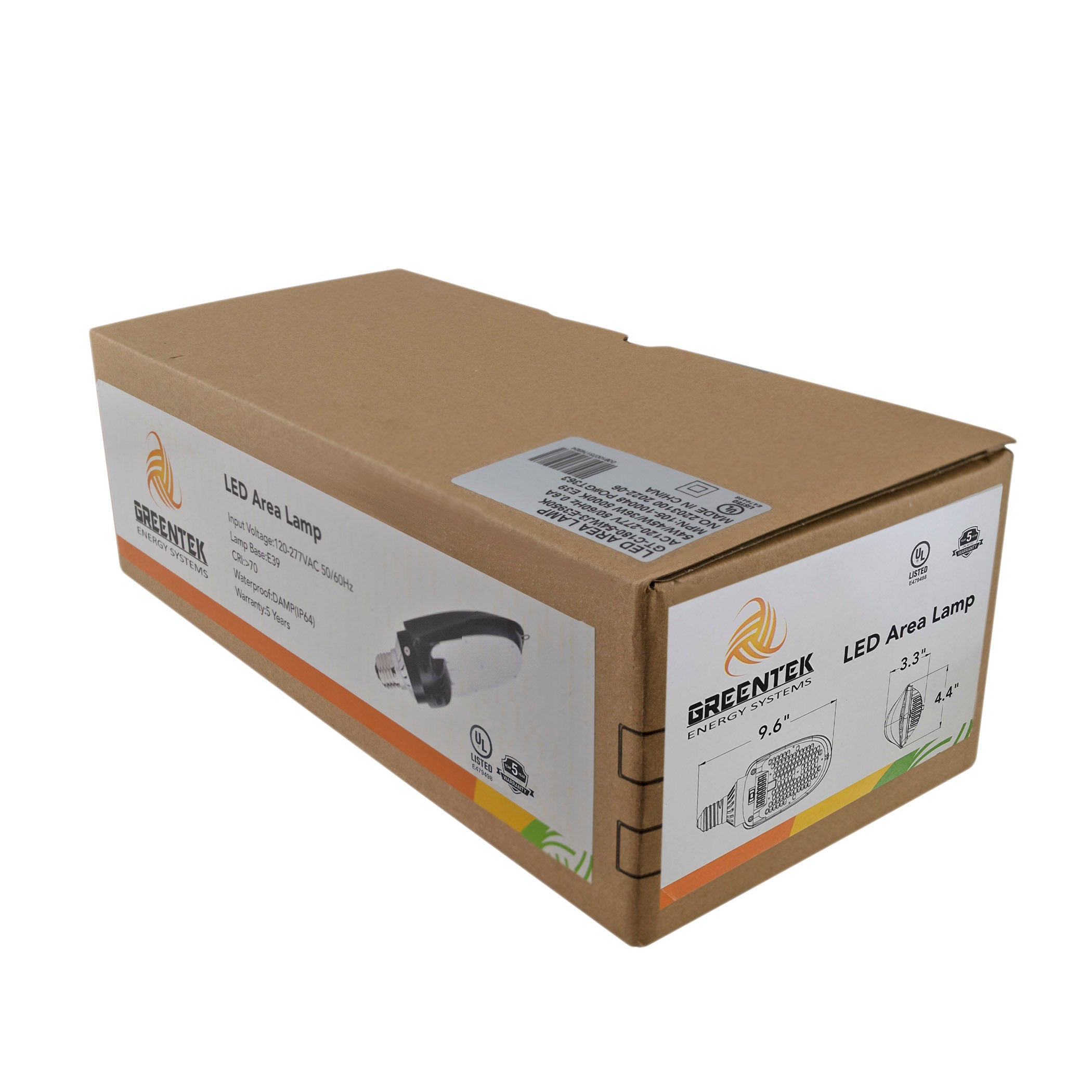 54W LED Corn Bulb - Wattage Tunable  (54W/45W/36W) - E39 - 180 Degree - (UL+DLC) - 5 Year Warranty