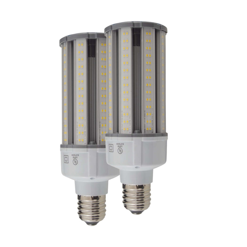 LED Corn Bulb - Selectable Wattage - HID Replacement - CB8 - 5 Year Warranty - (UL+DLC)