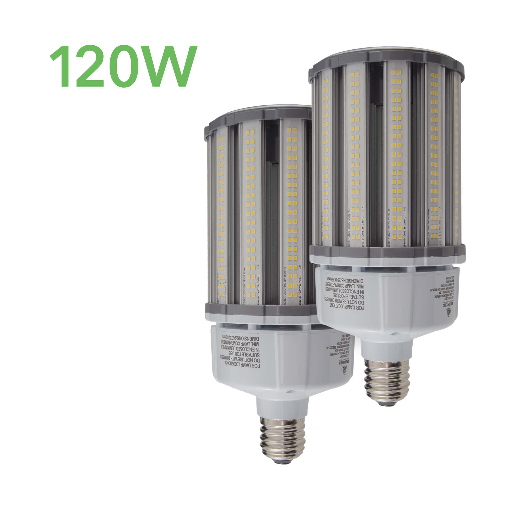 LED Corn Bulb - Selectable Wattage - HID Replacement - CB8 - 5 Year Warranty - (UL+DLC)