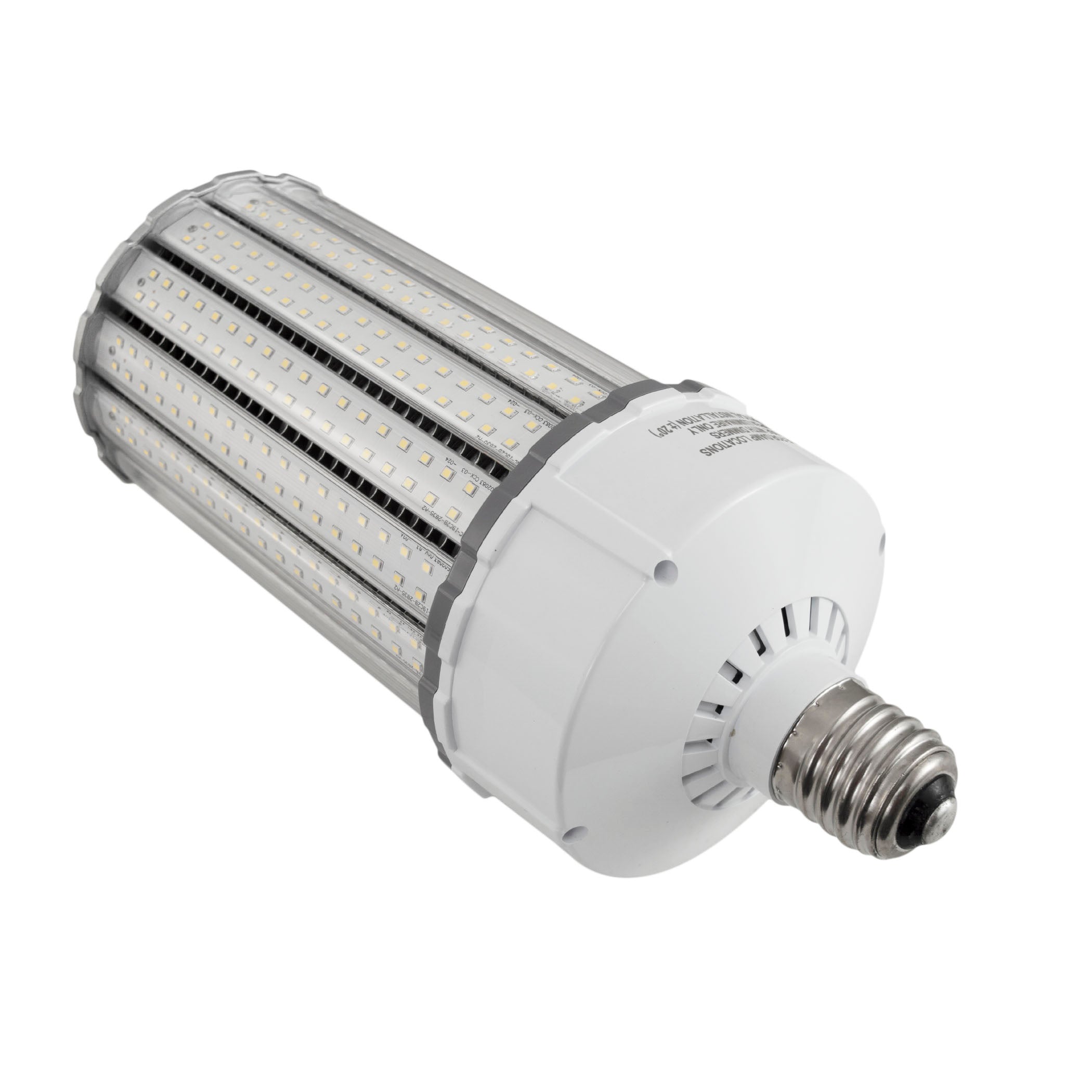 200W LED Corn Light Bulb - Wattage Selectable (200W/170W/150W) - Replacement for Fixture 600W MHL/ HPS/ HID - 5 Year Warranty - 4kV Surge Protection - E39 - (UL+DLC)