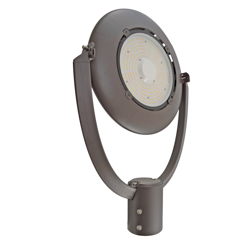 LED Post Top Light - Selectable Color Temperature - 75W - Brown - Shorting Cap