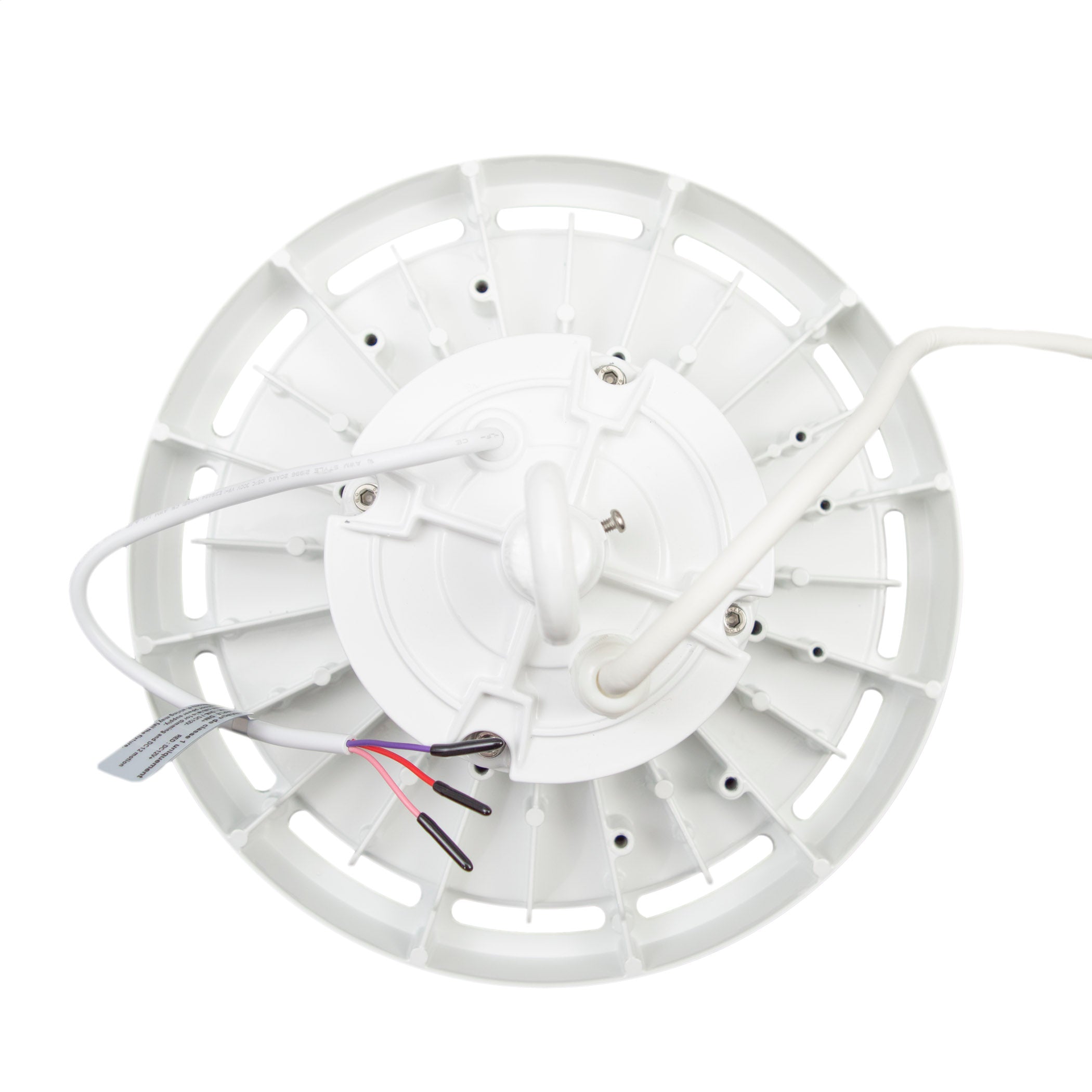 LED High Bay - 150W - 21,200 Lumens - HB8 - Hook Mount - 6kV Surge Protector - UFO Series - White - UL+DLC5.1