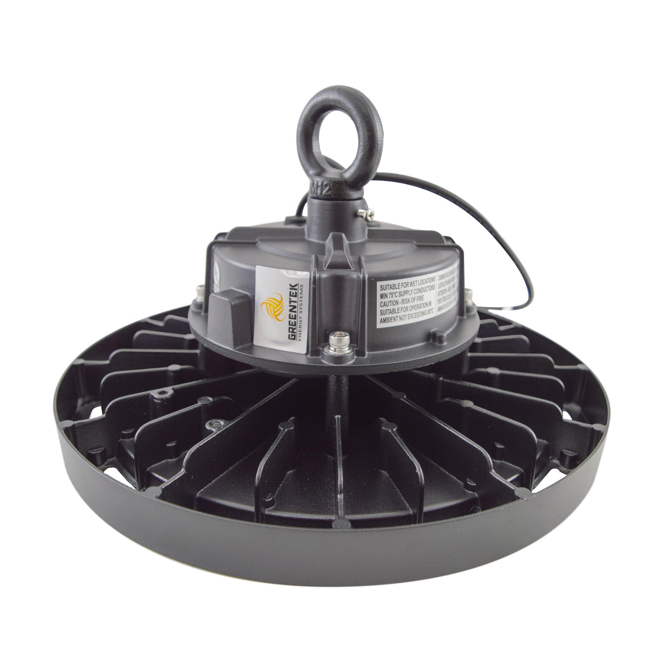 LED High Bay UFO - 100W - 14,100 Lumens - HB8 - Hook Mount - 6kV Surge Protector - UFO Series - UL+DLC5.1