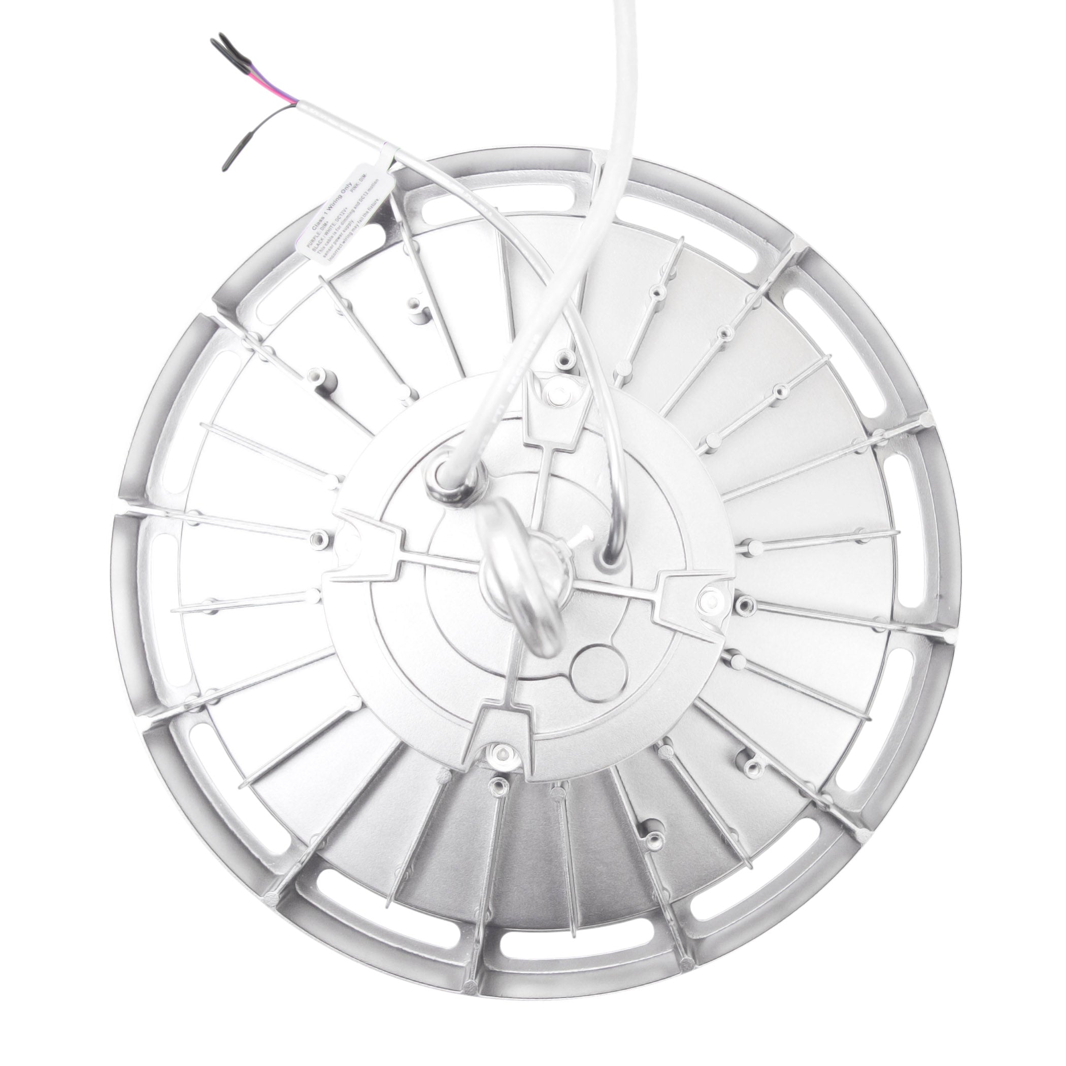 LED High Bay - 240W - 33,800 Lumens - HB8 - Hook Mount - 6kV Surge Protector - UFO Series - White - UL+DLC5.1