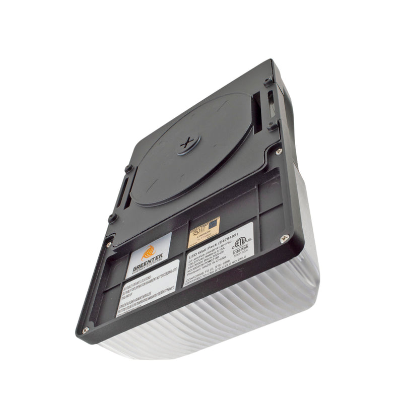 15W LED Mini Wall Pack Light - Small - With Photocell - (ETL + DLC)