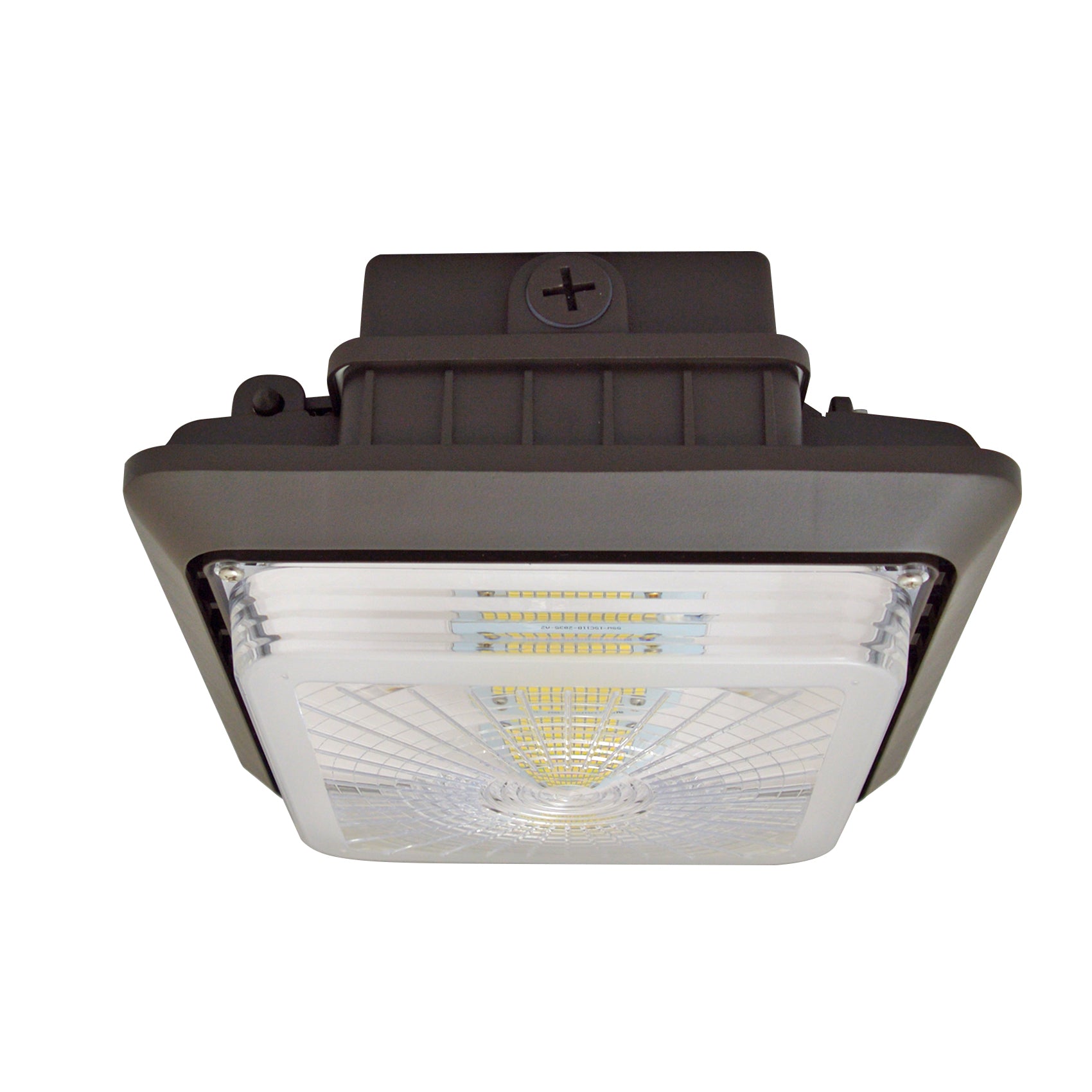 Outdoor 100W LED Canopy Light | UL DLC Parking Garage Lighting USA