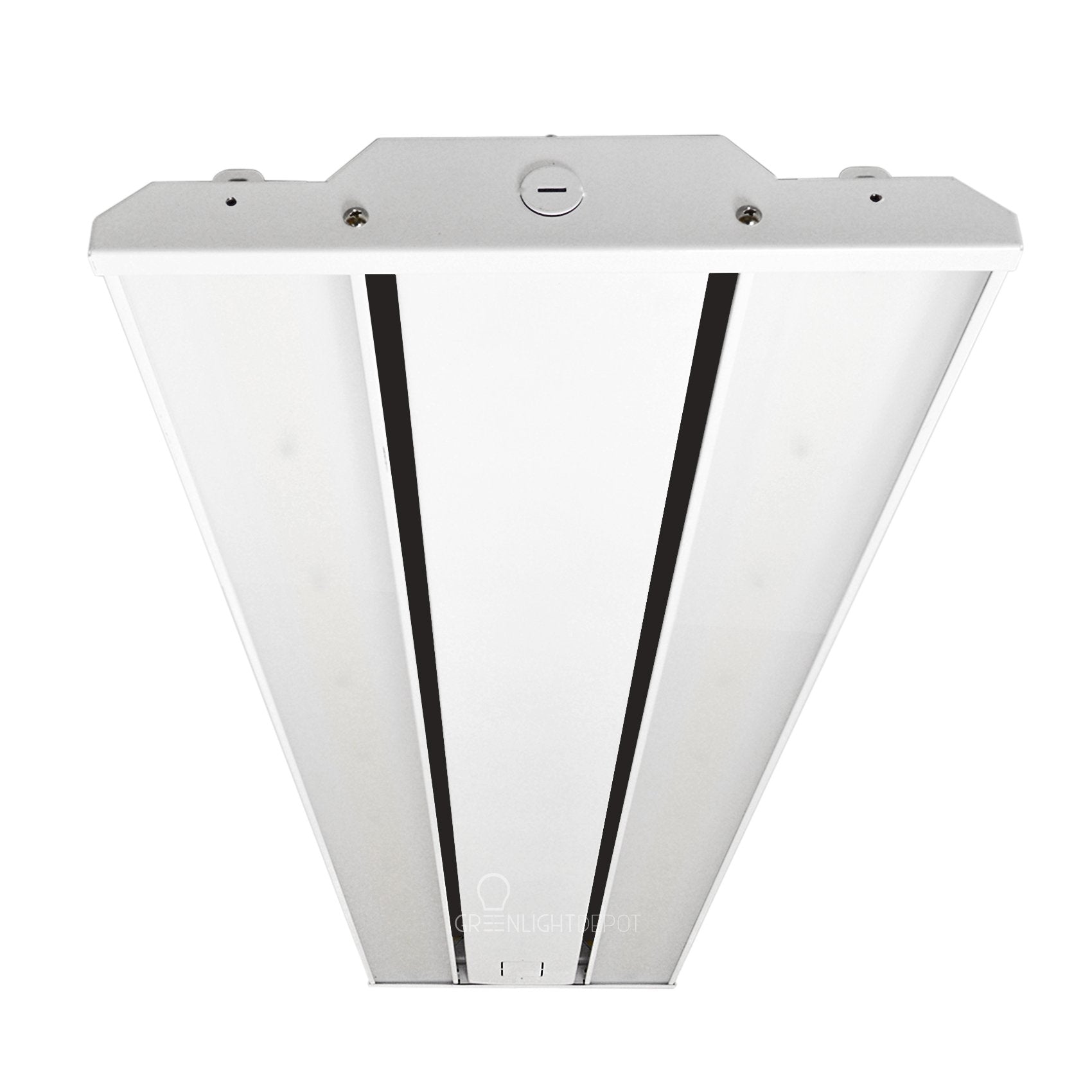 4ft LED Linear High Bay - Frosted Lens - 440W - 61,000 Lumens - Chain Mounting - (UL+DLC)