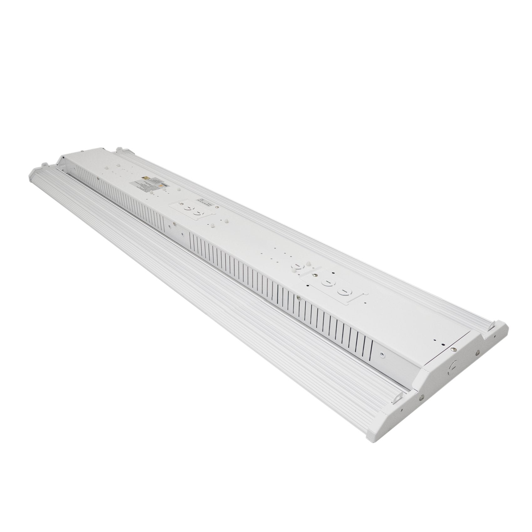 4ft LED Linear High Bay - Frosted Lens - 440W - 61,000 Lumens - Chain Mounting - (UL+DLC)