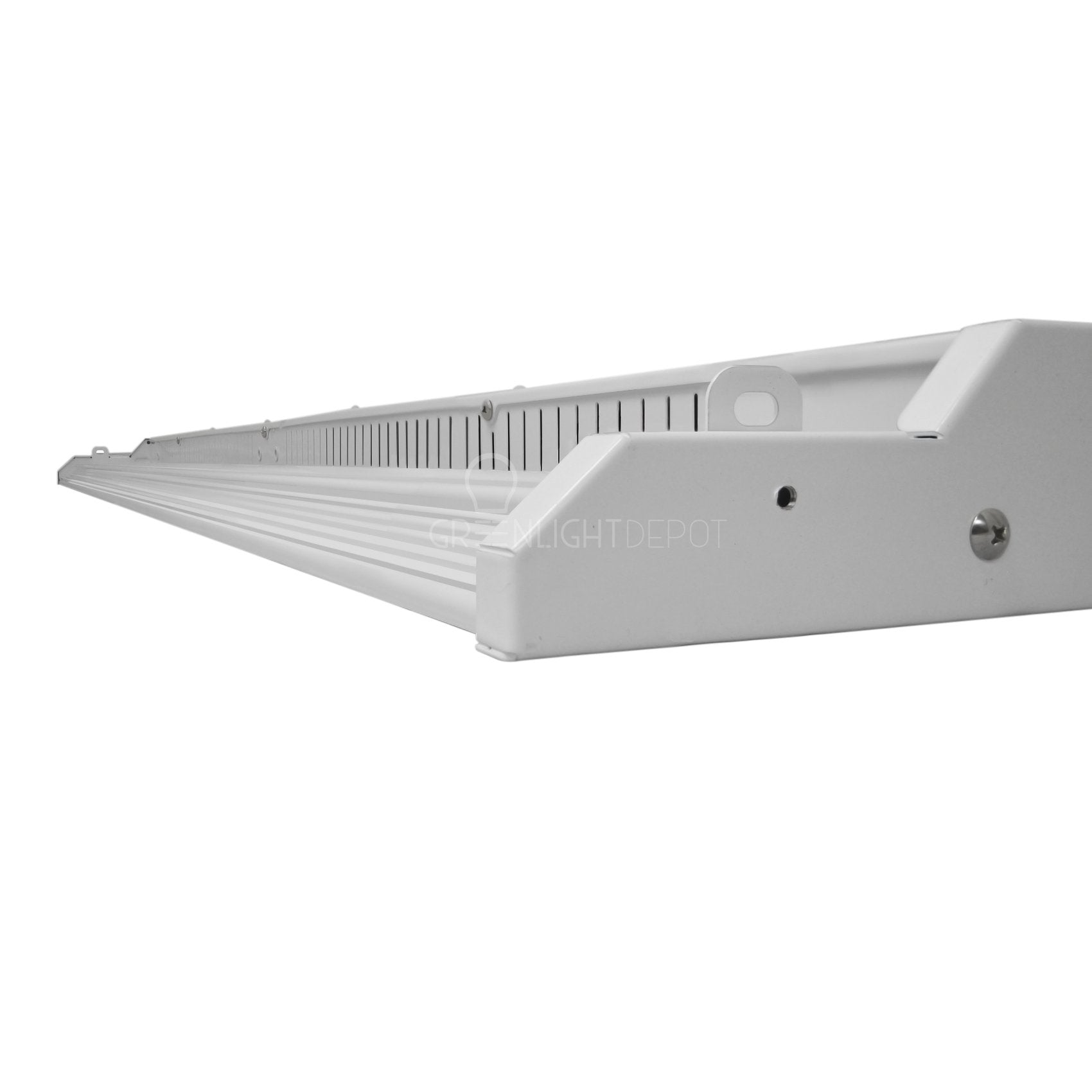 4ft LED Linear High Bay - Frosted Lens - 440W - 61,000 Lumens - Chain Mounting - (UL+DLC)