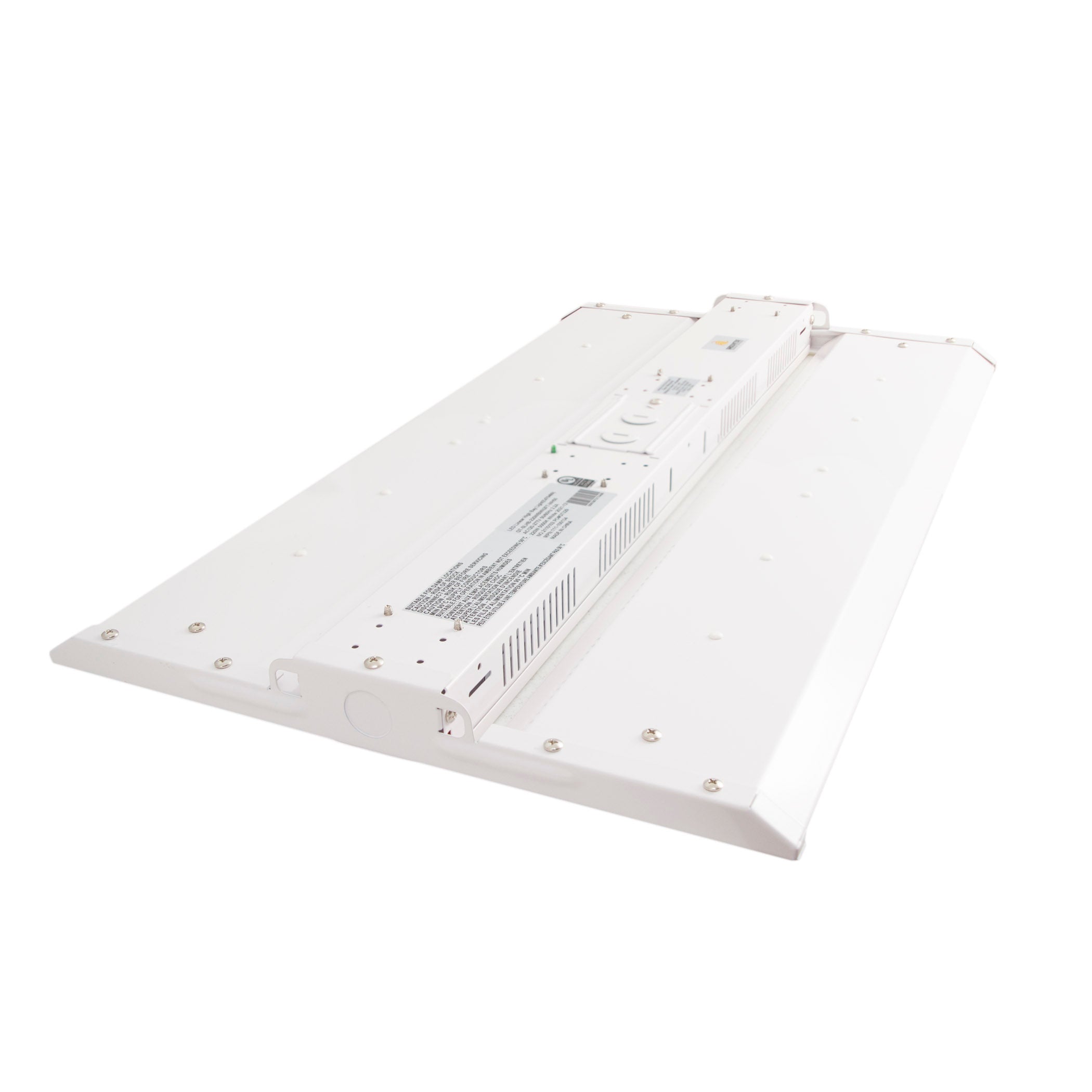 220W LED Linear High Bay Light - 4000K/5000K Color Selectable - 2ft - Chain Mount - UL DLC Premium