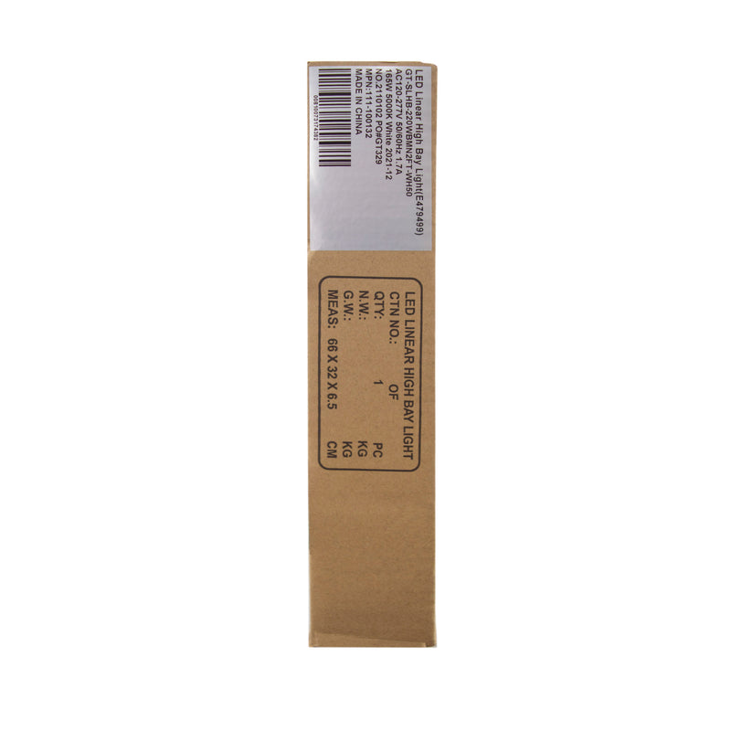 LED Linear High Bay - 220W - SLHB - Frosted Lens - 2ft - Chain Mount - (UL+DLC)