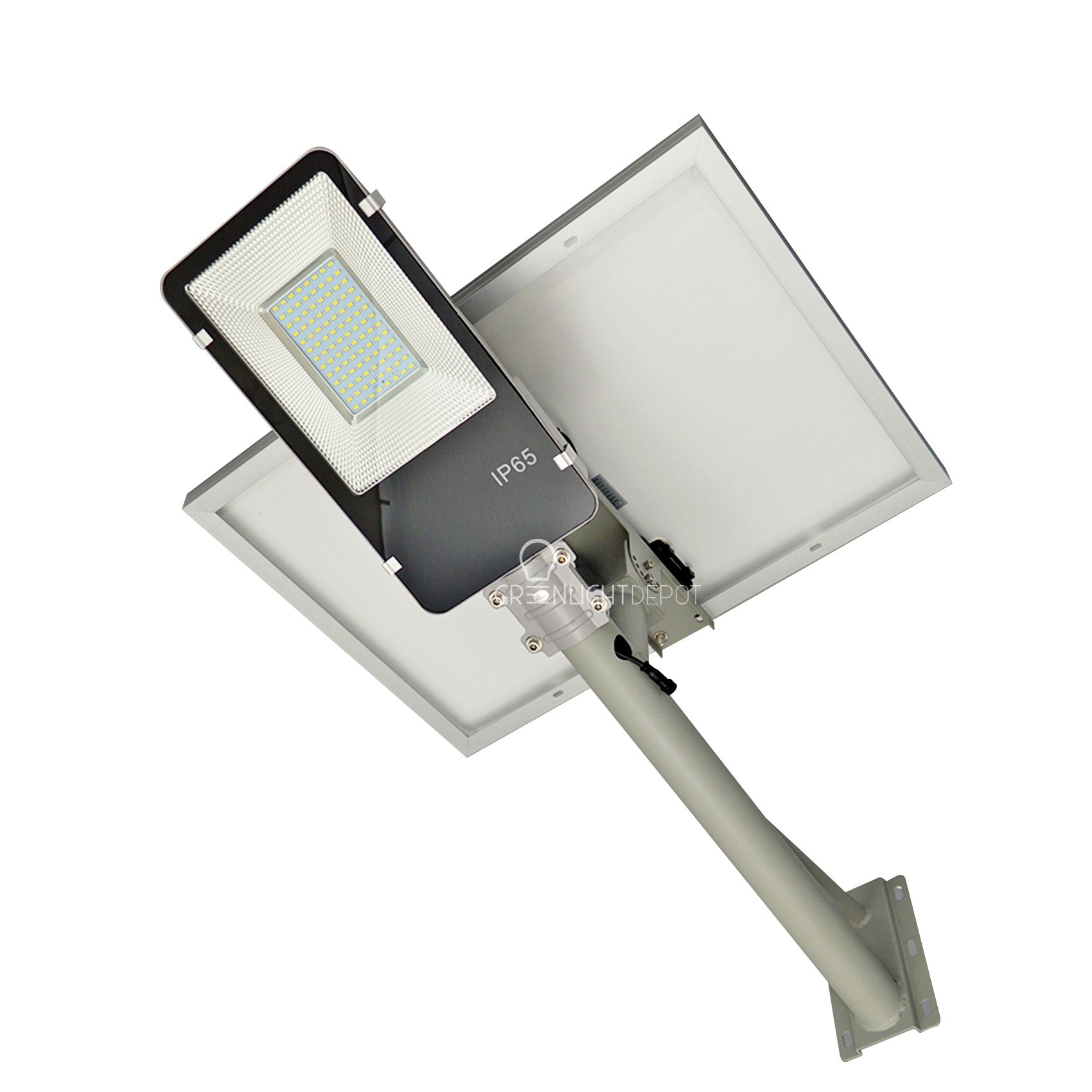 Solar LED Pathway and Street Light – 6,000 Lumens – 4000K Neutral White – PIR Motion Sensor