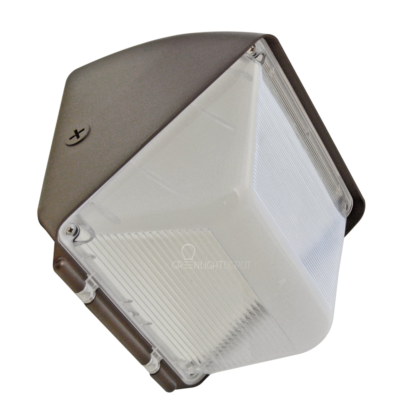 60W LED Wall Pack Light - Photocell Included - Forward Throw - UL Listed