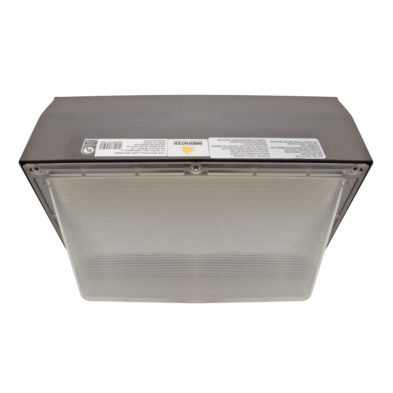 LED Wall Pack Light - 80W - 12,310 Lumens - Photocell Included - SWP4 - Forward Throw - DLC Listed