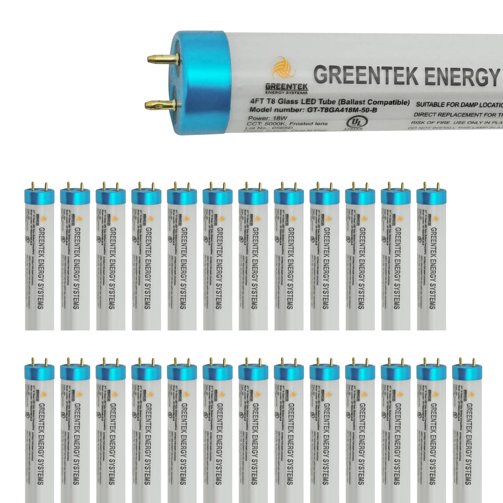 18W VersaT8 LED Tube - Low Priced Ballast Compatible or Bypass Tubes ...