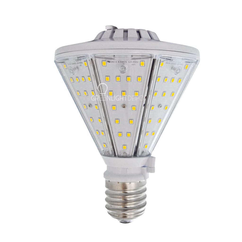 30W LED Corn Bulb Post Top - Bottom Socket - Mogul Base (E39) - (UL)