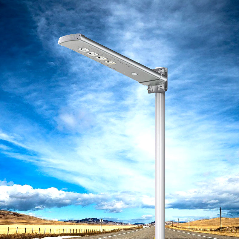 Solar LED Pathway And Street Light - 3,000 Lumens - Remote Control - Green Light Depot