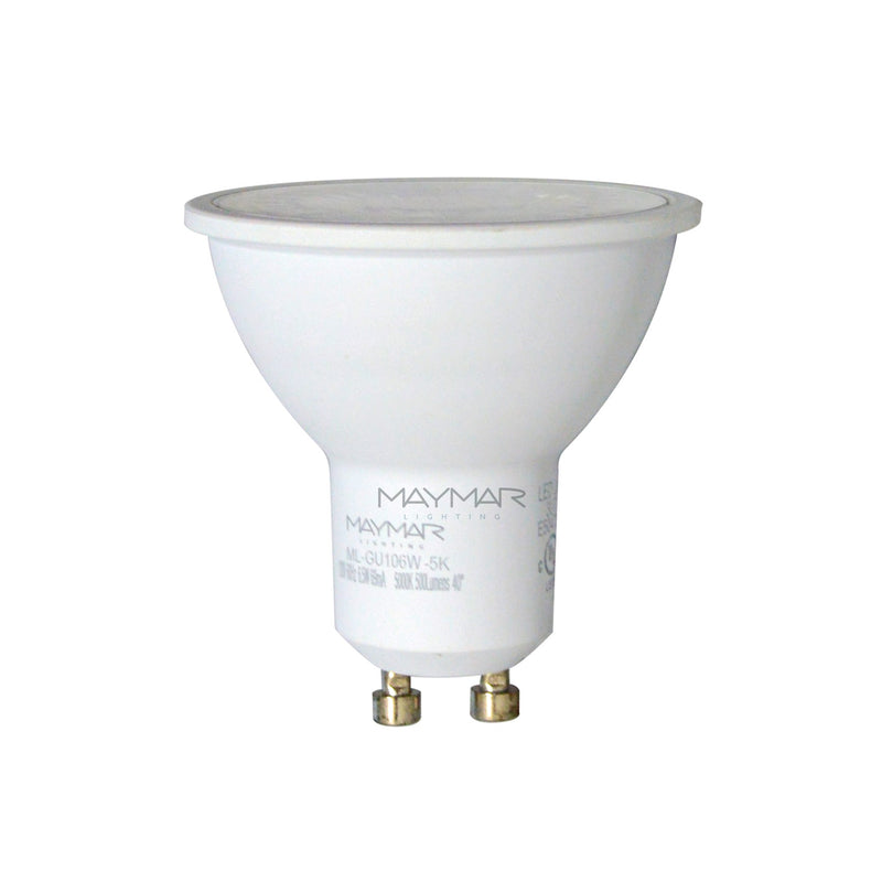 LED GU10 - 6.5W - 500lm - 40° - Dimmable - UL