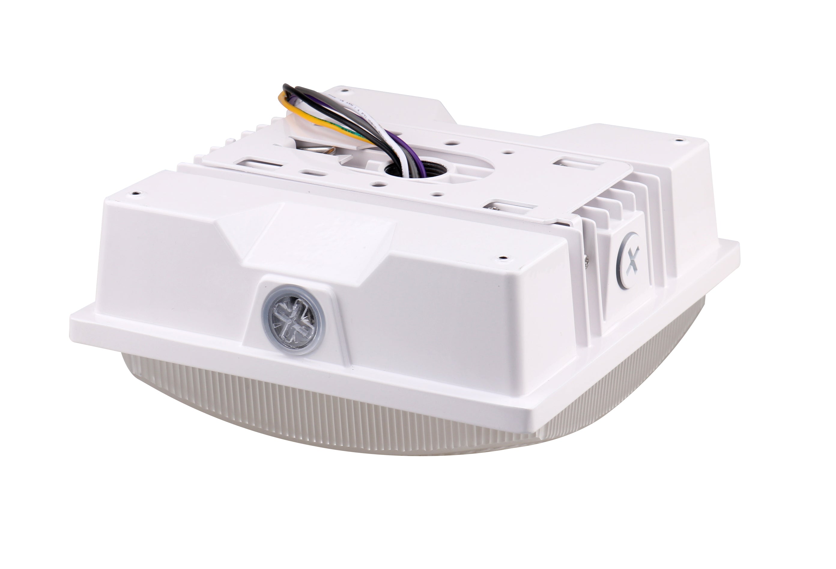 LED Canopy Light - 40W - Outdoor Parking Garage Light -  PGD - White - (UL+DLC 5.1)