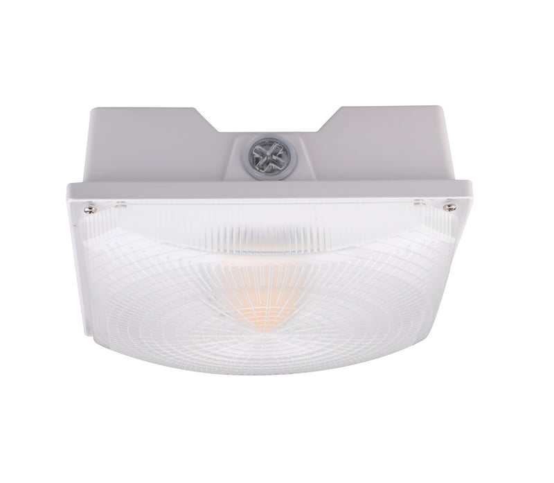 LED Canopy Light - 40W - Outdoor Parking Garage Light -  PGD - White - (UL+DLC 5.1)
