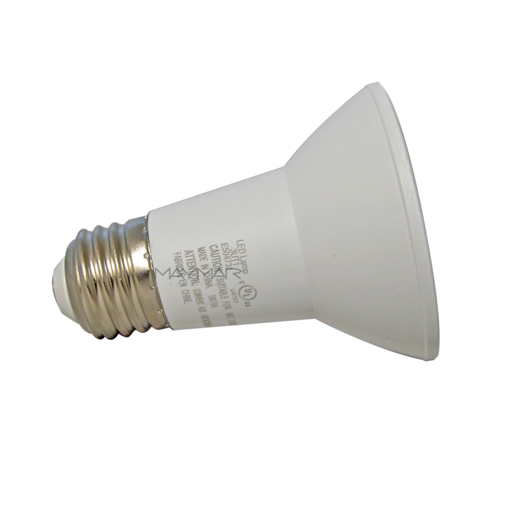 LED PAR20 - 7W - 500lm - 40° - Dimmable - UL