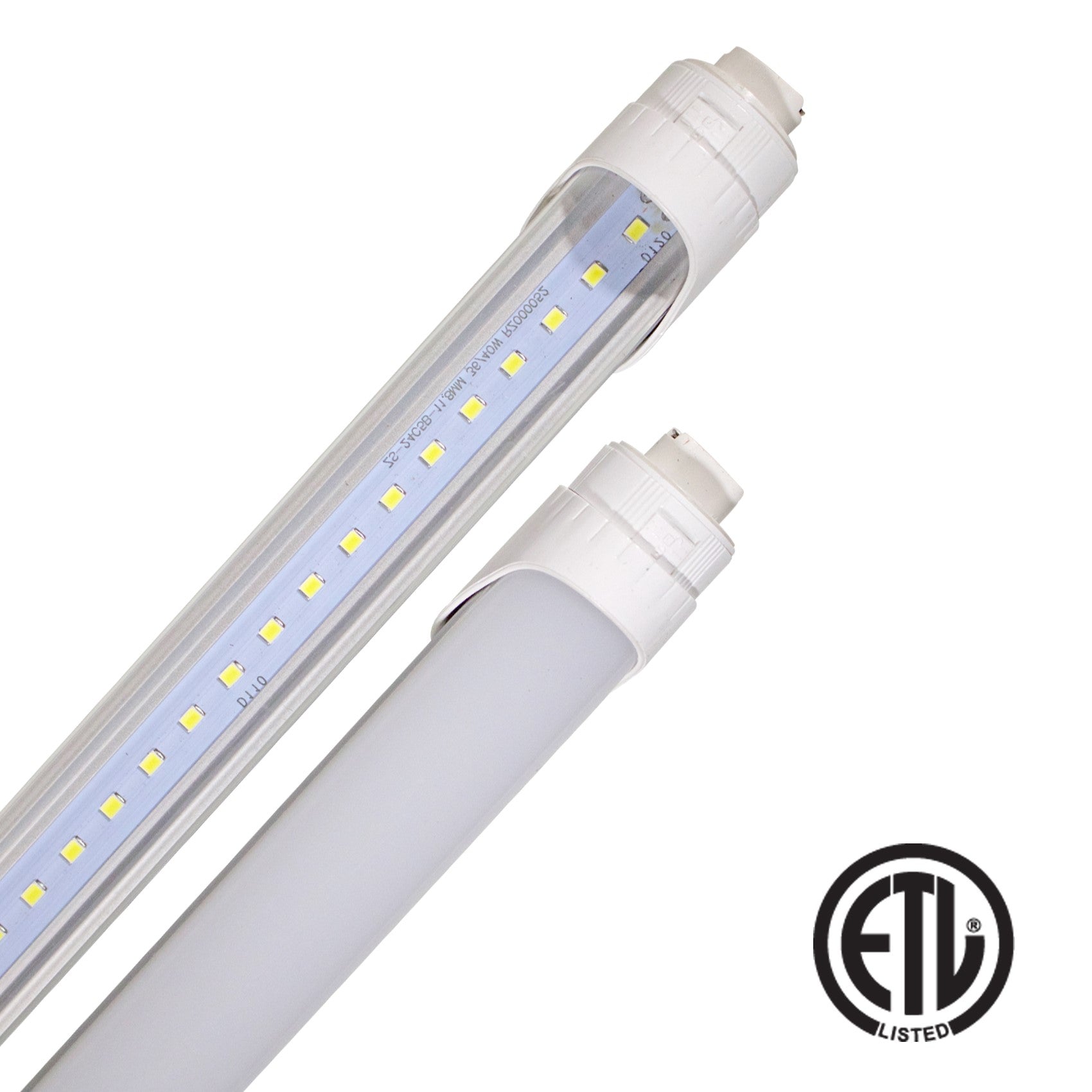 8ft 40W LED Tube - R17D Base - High Output Base - Bypass - (ETL) - Green Light Depot