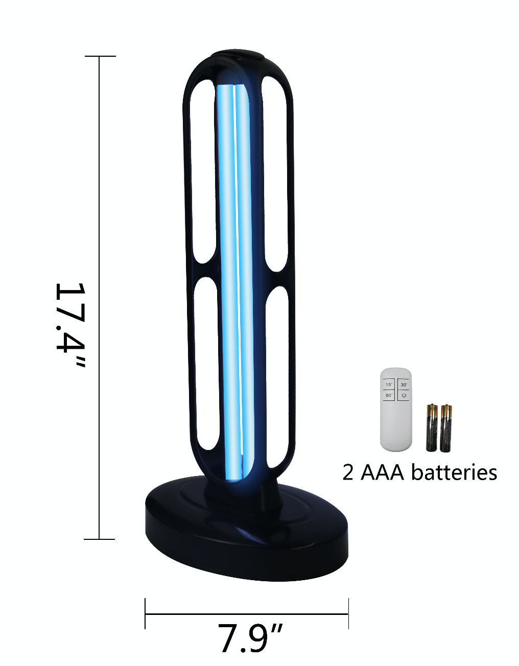 UV Sterilization Lamp - 58W - Safety Features