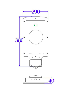 6W Solar LED Pathway And Street Light - Green Light Depot