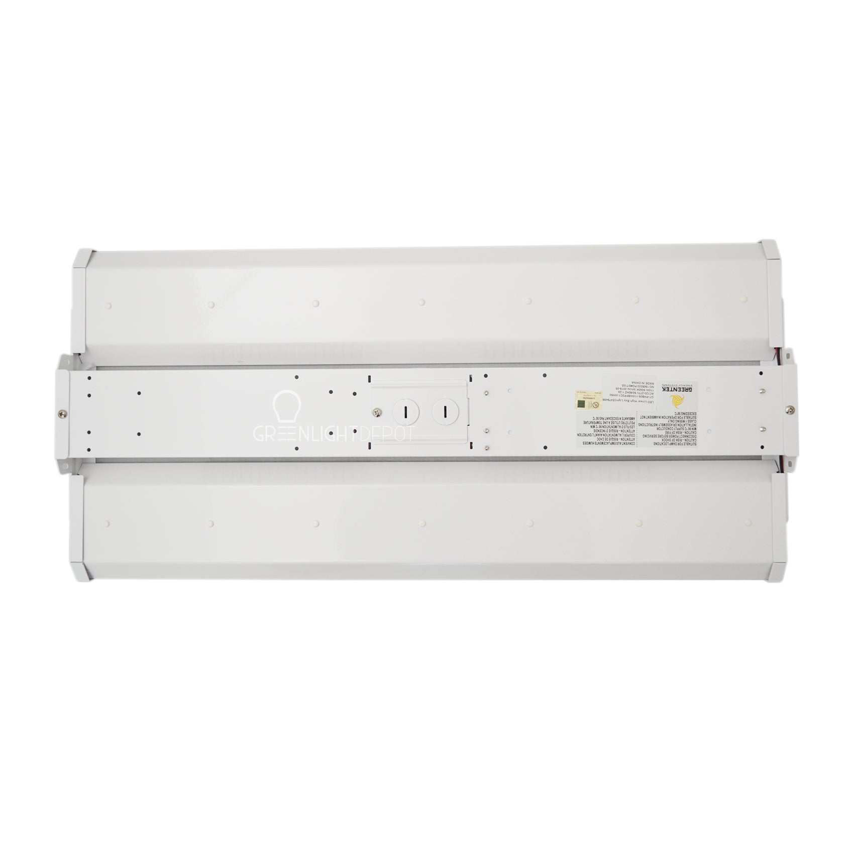 LED Linear High Bay - 110W - Slim High Bay - Frosted Lens - Chain Mounting - Gen 5 - (UL+DLC)