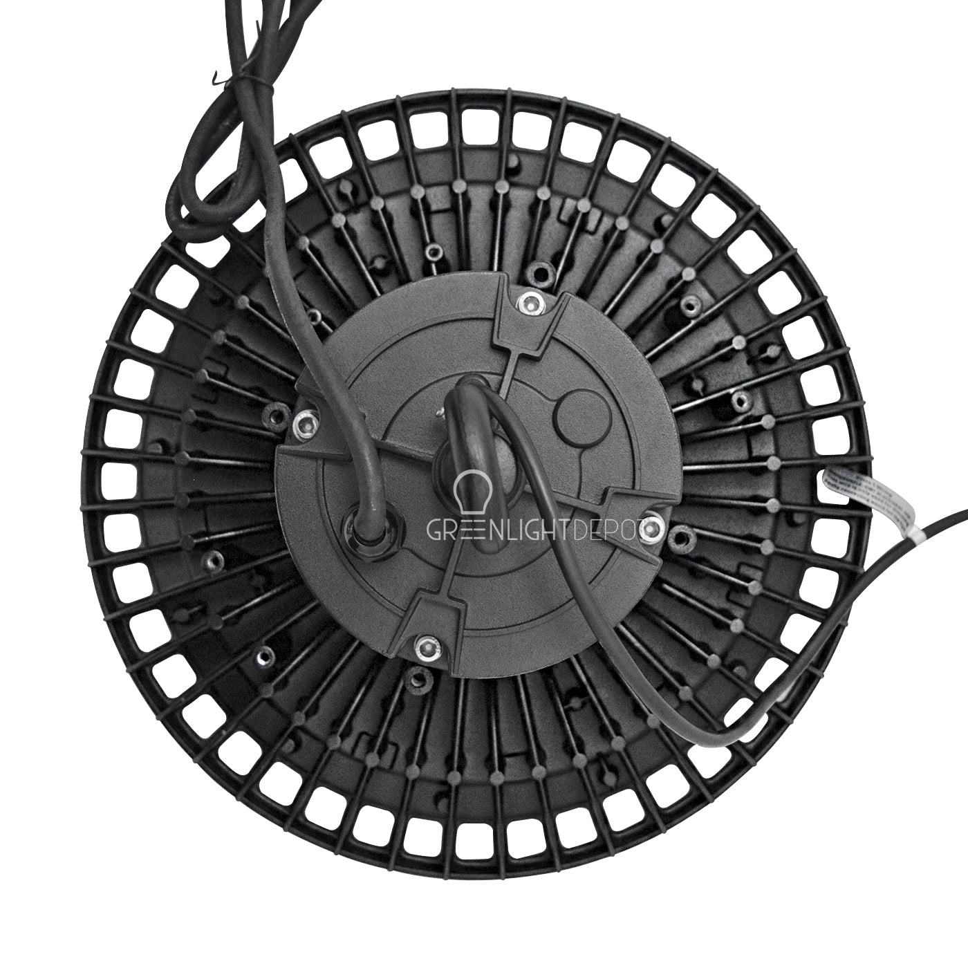 LED High Bay - 240W - 34,800 Lumens - 200V to 480V - Hook Mount - Tempered Glass - UFO Series - UL