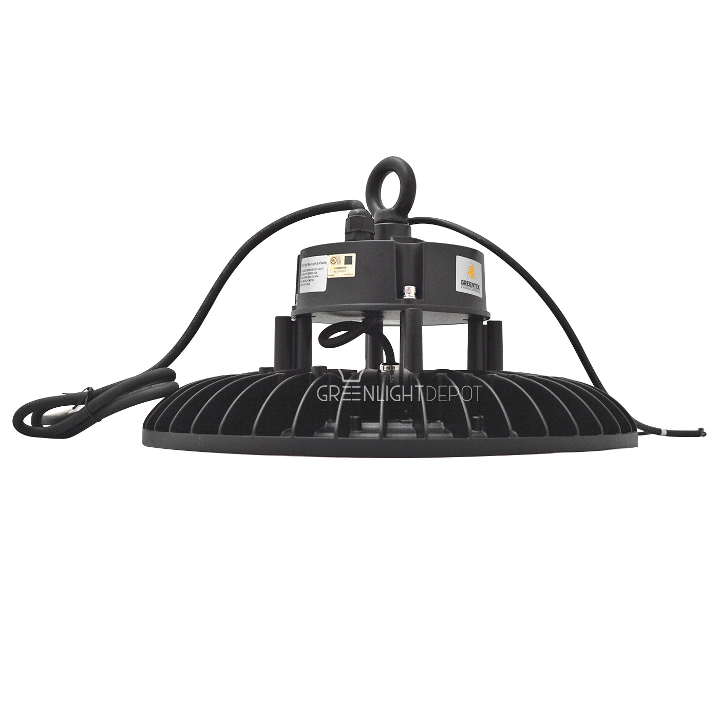 LED High Bay - 200W - 29,000 Lumens - Hook Mount - Tempered Glass - UFO Series - UL