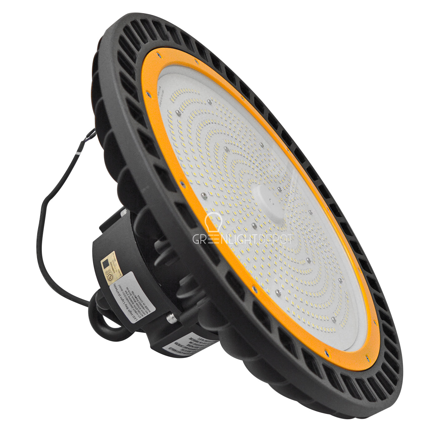 LED High Bay - 200W - 29,000 Lumens - Hook Mount - Tempered Glass - UFO Series - UL