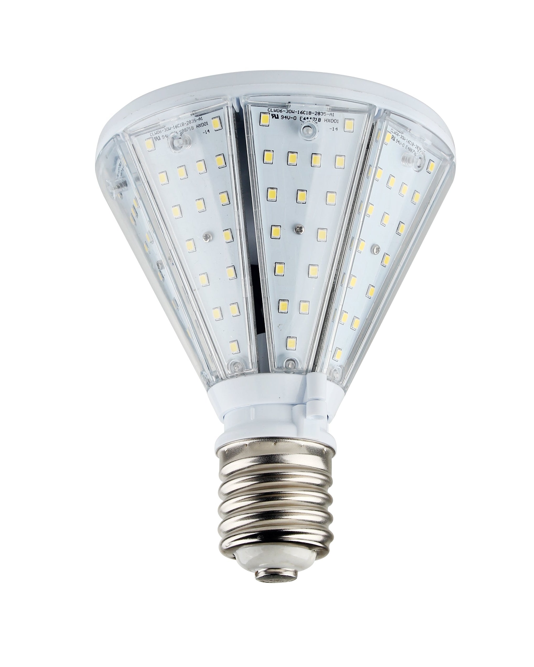 50W LED Corn Bulb Post Top - Bottom Socket - Mogul Base (E39) - (UL)