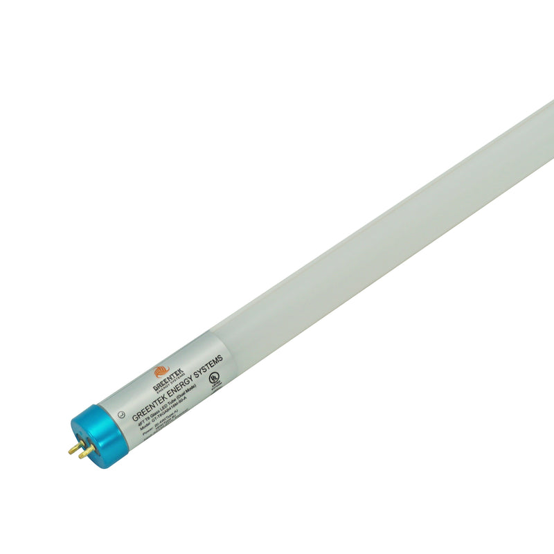 4ft 18W LED Linear Tube - Glass - Ballast Compatible Only -  Plug N Play - Will ONLY Work With A Ballast - (UL Type A) - Green Light Depot