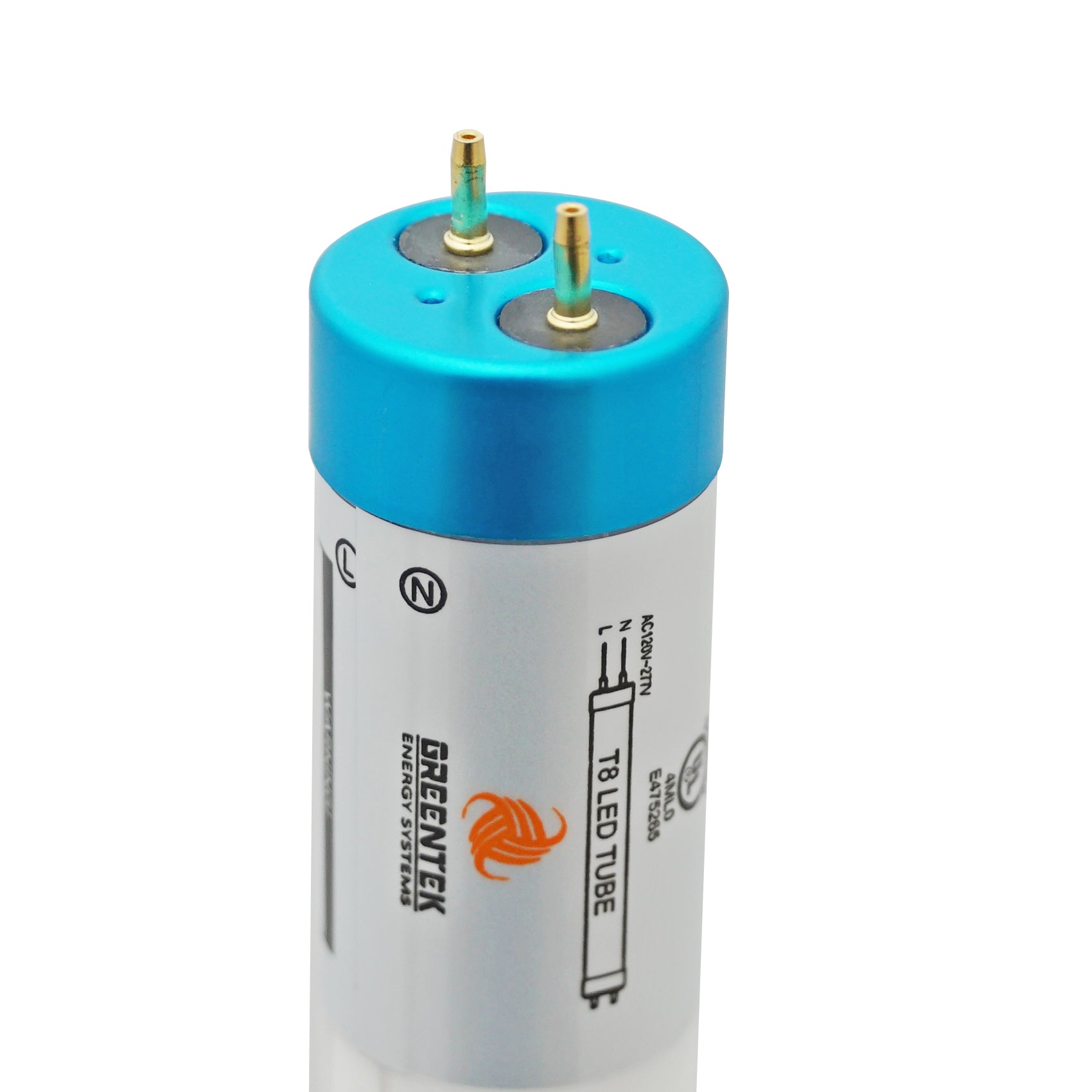 4ft 18W LED Linear Tube - Glass - Single End Bypass - Ballast Bypass - (UL Type B) - Green Light Depot