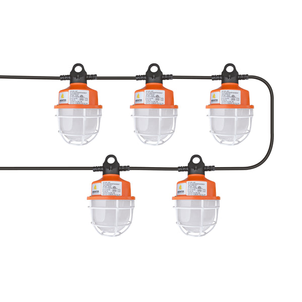 Temporary String Lights Super Bright LED Construction String Light