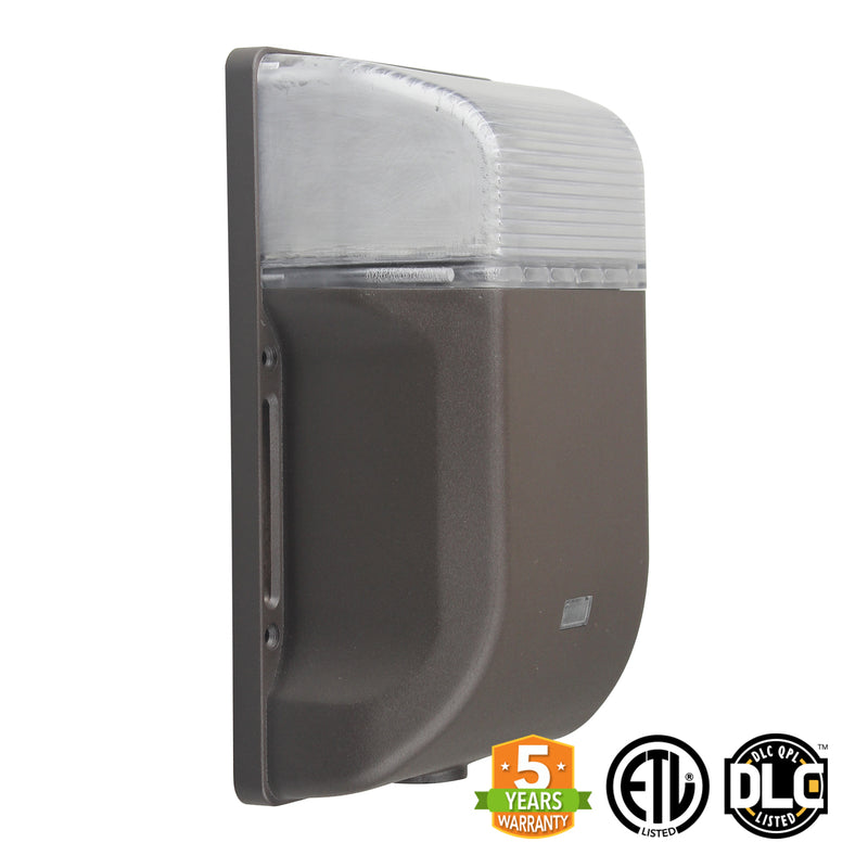 30W LED Mini Wall Pack Light - With Photocell - (ETL + DLC) - Green Light Depot