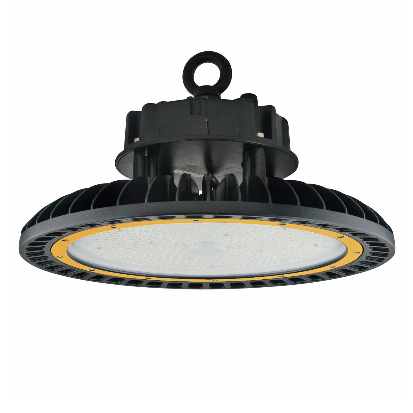 LED UFO High Bay - 240W - Hook Mount - Tempered Glass - (UL+DLC) - Green Light Depot